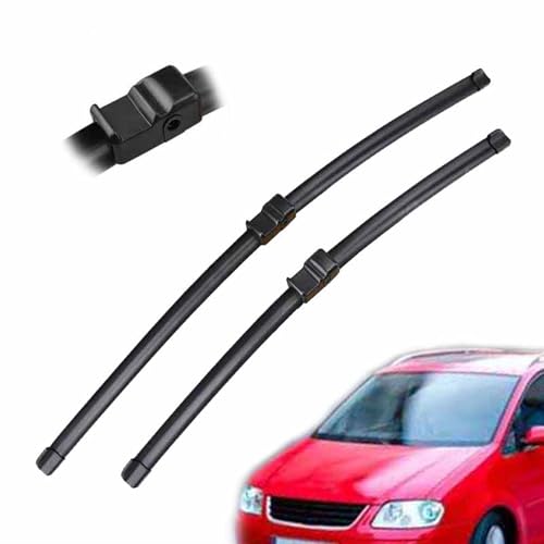 Escobillas limpiaparabrisas Delanteras, para VW, para Touran 2003 2004 2005 2006, limpiaparabrisas, Ventana, Coche, cepillos de Lluvia 28'' + 28''