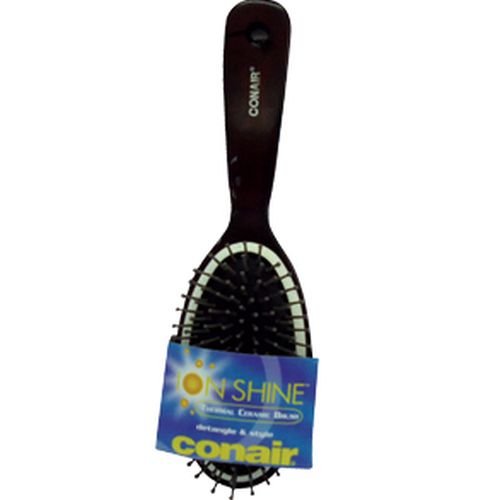 Conair Ion Shine Ceramic Lined Wood Cushion Hairbrush