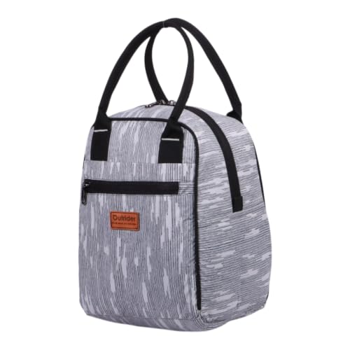 Image of Outrider Polyester Jumbo Lunch Bag,Lunch Bag for Office Men, Women and Kids, Quality Tiffin Bag for School, Picnic, Work, Carry Bag for Lunch Box, 12 litres,