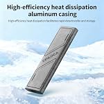 Ediloca EP1000 External Hard Drive 2TB,Portable Ssd,External Solid State Drives Up to 1050MB/s Read, Storage Expansion, Compatible w/USB-C Smartphones, PC, Mac, Tablets, Sleek & Sturdy Design
