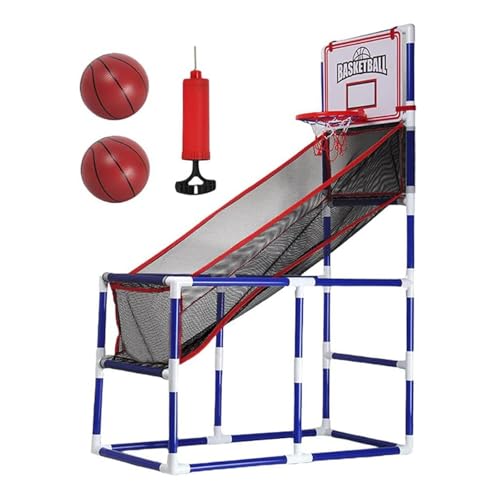 Juego de baloncesto arcade infantil Milageto juguetes para niños con canasta