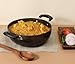 Vinod Cookware Professional Deep Kadhai – 2.6 Liters(2.7 Quarts) – 22cm–Glass Lid Included – Multi-Use Hard Anodized Wok/Pot –Suitable For Indian Cooking, Sauces, Pasta, Stews, Soups – Riveted Handles