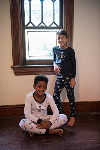 Leveret Kids & Toddler Pajamas Boys Girls Unisex 2 Piece Pjs Set 100% Cotton Halloween Sleepwear (12 Months-14 Years)2