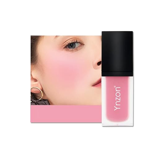 Ynzon Liquid Blush Makeup Lightweight Breathable Feel Sheer Flush Of Color Natural Looking Soft Cream Blush For Cheeks Weightless Long-Wearing Smudge Proof Dewy Finish Blush Makeup (02#) #TOP5