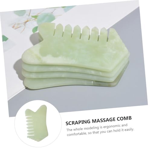 Outil de grattage gua sha pour visage fatigué et cou tendu - 3