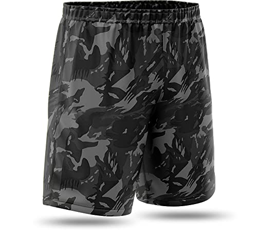 Calção Short de Futebol Adstore Camuflado Bope Academia Corrida Bermuda Shorts (G)