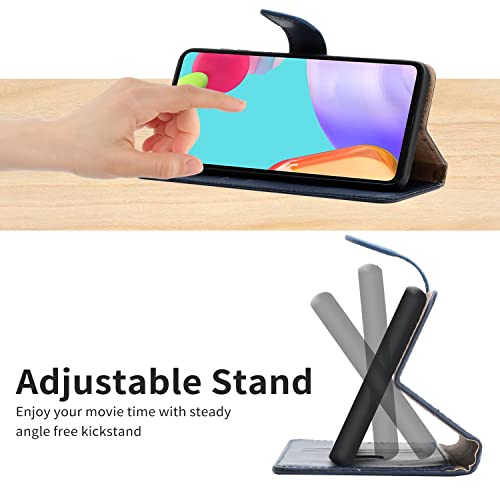 Protège-écran Tecno Spark 40 Pro antichoc et anti-rayure en cuir noir - 5
