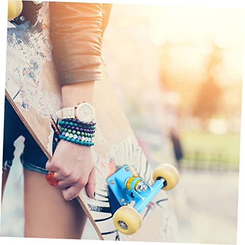 Unomor Skateboard Wheel Bracket Kids Scooter Metal Brackets Kids Skateboards 1 Pair Longboard Bracket Skateboard Wheels Trucks Longboard Trucks Skateboard Bridge Base Skateboard Parts #TOP3