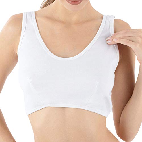 Cottonique Hypoallergenic Organic Cotton Bra Liner for Women with Skin Allergies and Sensitive Skin2