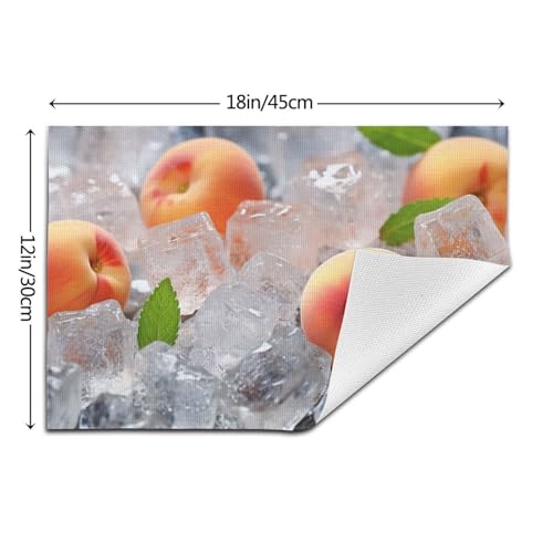Set de table tissé PVC résistant chaleur napperon lavable antitache