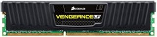 Corsair CML8GX3M1A1600C10 Vengeance Low Profile 8GB (1x8GB) DDR3 1600 Mhz CL10 XMP Performance Desktop Memory Module Black