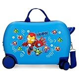 Joumma Marvel Iron Friends Maleta Infantil Azul 45x31x20 cms Rígido 1,8 kgs ABS 1,8 kgs 27,9L Equipaje de Mano