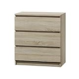 Hauteur : 77 cm - Largeur : 70 cm - Profondeur : 40 cm - Matériau du corps : plaque laminée - Surface du corps : mate - Matériau avant : plaque laminée - Surface avant : mat - Protection des bords : PVC