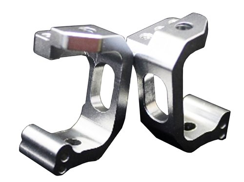 OPTION No.1 アルミフロントC ハブキャリア8度  シルバー NO-9968U-C8S