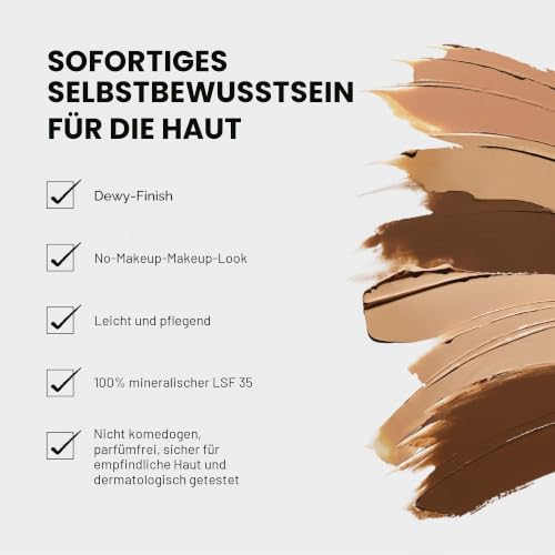 Saie Slip Tint Broad Spectrum SPF 35 Sunscreen Tinted Moisturizer - Three (Light to Medium - Peach) 1.36 oz – Ansicht 3