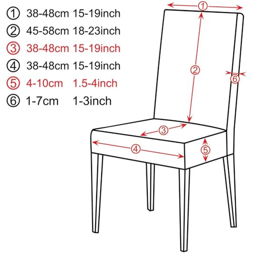 Housse de chaise en velours ultra-doux de qualité supérieure