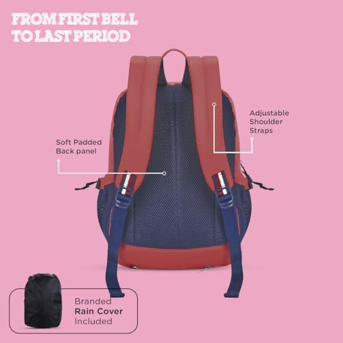 Image of Tommy Hilfiger High School Backpack Blade | Rugged Water-Resistant Daily Tech Bag for Students with 2 Compartments | Internal Zip Organizer & Signature RWB Details | 36L High-Capacity