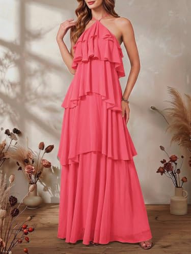 Image of SOLY HUX Women's Wedding Guest Maxi Dress