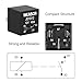 Weasch 12V Pre-Wired Fuse Relay Box, 4-Pin 40A Relay Block and Kit, 2 Relays and 6 ATC/ATO Blade Fuses, for Cars Truck Marine Boat Jeep