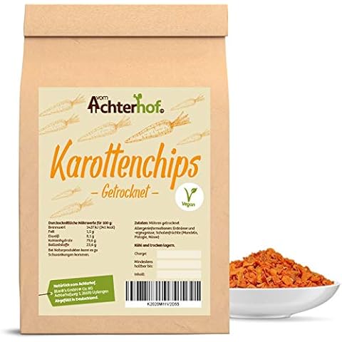 Karotten Chips (3kg) Möhren getrocknet in gewohnter vom-Achterhof Qualität Cover
