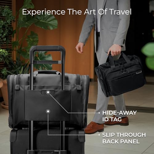 Briggs & Riley Travel Duffel Bag - Weekender & Overnight Luggage for Women & Men, Softside Bag4