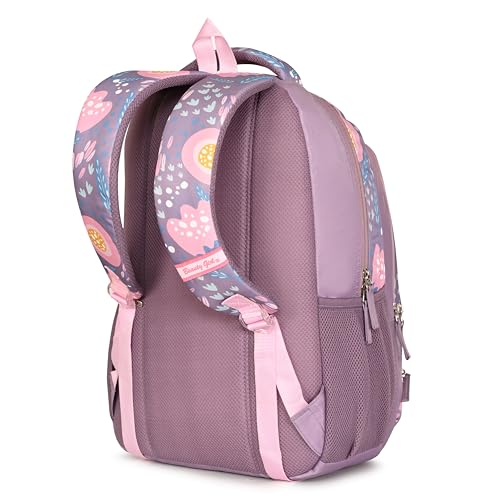 Image of BEAUTY GIRLS BY HOTSHOT FLORAL 1594|SCHOOL BAG|TUTION BAG|COLLEGE BACKPACK|LARGE SIZE|WATER RESISTANT|19 INCH|FOR GIRLS & WOMEN|36 LITERS BACKPACK