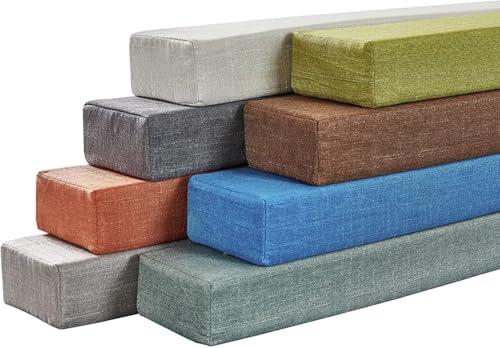 Custom Size Bed Gap Filler, Twin Space Filler Between Bed and Wall with Removable Cover, Double/King-size Bed closes the Gap (Size:20cm Thick)