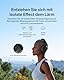 Belkin SoundForm Isolate Noise Cancelling Kopfhörer kabellos Bluetooth Kopfhörer, Headset mit Mikrofon, Over-Ear-Kopfhörer mit 60 Stunden Wiedergabe, tiefer Bass, CloudCushion Hörmuscheln – Schwarz