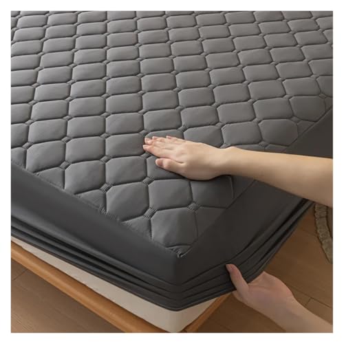 Protège-matelas imperméable anti-tache drap-housse réglable rose - 3