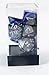 Chessex CHX26423 Dice-Gemini Blue-Steel/White Set
