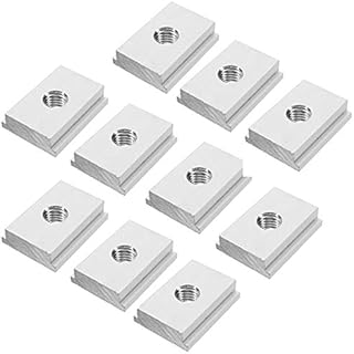 belupai 10pcs M6 M8 T Slot Nut T-Track Sliding Nut for Woodworking Tool Slot Fastener