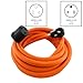 AC WORKS Heavy Duty Durable Extension Cord (25FT NEMA 6-50 Welder)