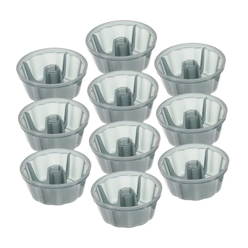 KOMBIUDA 10piezas Cubiertas Para Tuercas De Ventilador De Plástico Repuesto Para Tuercas De Ventilador Eléctrico Para Ventiladores De Adecuado Para Fijar El Motor Del Casa Taller