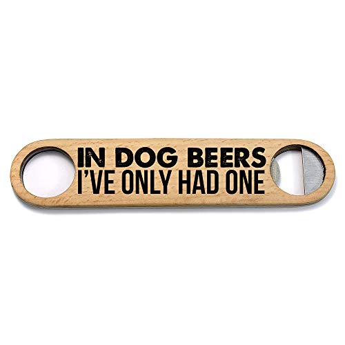 Gifts From The Dog to Dad - feat.  Wood Speed Bottle Opener, Bartender Bottle Opener (Dog Beers)