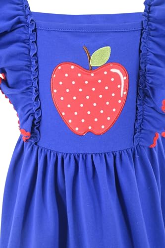 Image of Unique Baby Girls Smocked Holiday Dress for Big Kids and Toddler Outfit Clothes with Embroidery