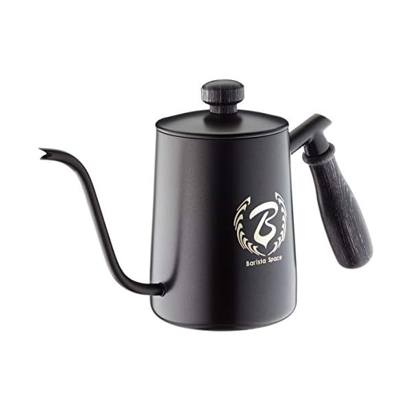 Barista Space x Hervidor Negro con una Capacidad de 600 ml, Acero Inoxidable - Imagen 3