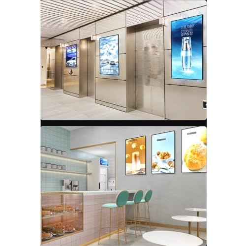 Caja de luz LED iluminada para el menú de cafeterías modernas 7