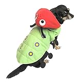 Walmart Caterpillar Dog Costume Green Bug Pet Outfit X-Small