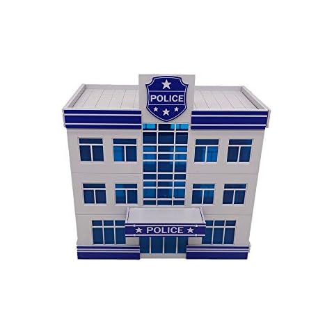 Outland Models Railroad Scenery Modern Police Department Building HO Scale 1:87 Cover