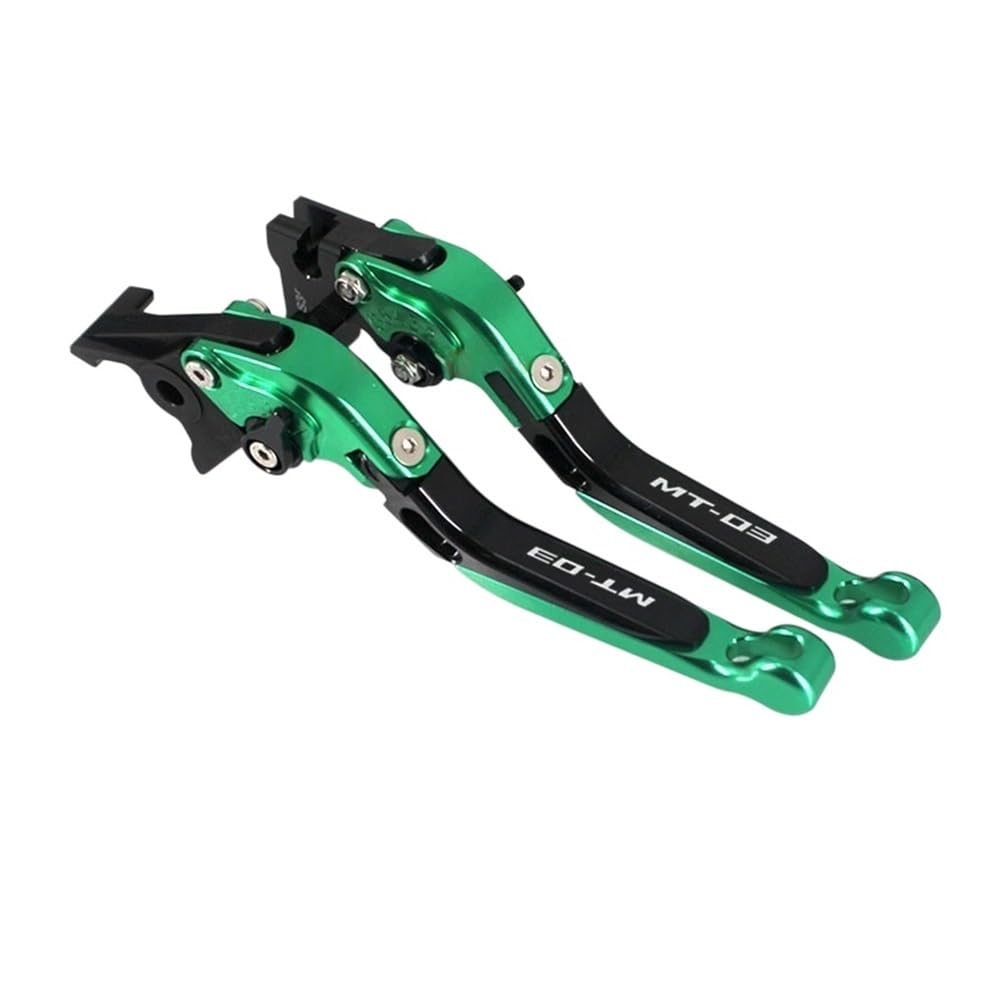 Leviers d'embrayage de frein MT03 aluminium réglable et repliable
