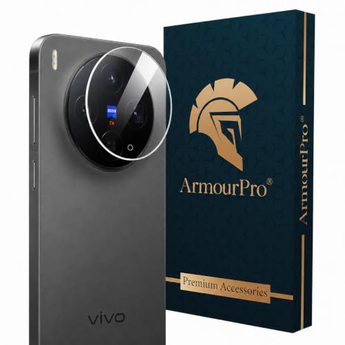 Image of ArmourPro Premium Camera Lens Protection Compatible with Vivo X300 (6.31 Inches) With Edge To Edge Camera Protection Coverage| Clear, Pack of 1