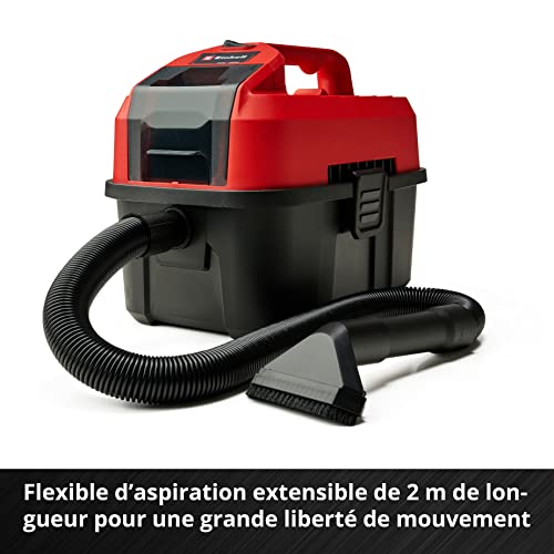 Einhell Aspirateur Eau et poussière sans Fil Te-VC 18/10 Li-Solo – vue 6