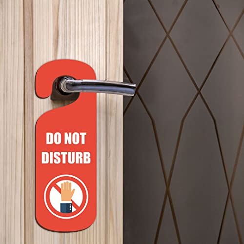 Image of KREEPO Do Not Disturb MDF Door Sign Hanger Size(24cm x 8.5cm) kr51