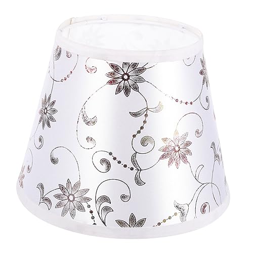 DONFAMDS 編織布藝フロアランプシェード 対応 軽量取り外し可能 壁掛け室内灯カバー 繊細模様 保護機能付きシンプル設計