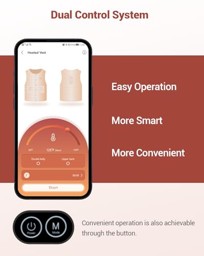 Comfytemp Womens Lightweight Heated Vest With Battery Pack Electric Heating Vest thumb #4