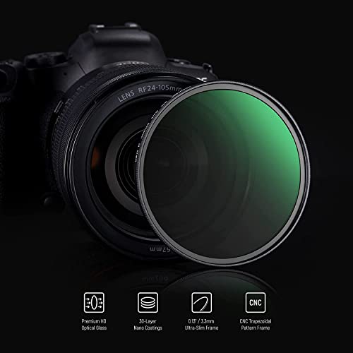 Image of NEEWER 67mm Black Diffusion 1 /4 Filter Mist Dreamy Cinematic Effect Filter Ultra Slim Water Repellent Scratch Resistant HD Optical Glass, 30 Layers Nano Coatings for Video /Vlog /Portrait Photography