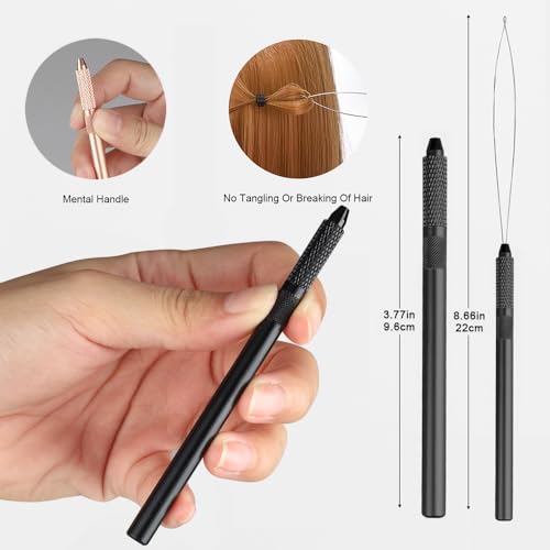 Kit de pinces d'extension de cheveux : retirez et replacez vos micro perles proprement et sans nœuds - 5
