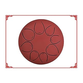 Tambour à langue en acier 5 pouces C-Key Handpan Drum 8 Notes Instrument de percussion pour la méditation personnelle… - Les Beatles, Paul McCartney, John Lennon, RIngo Starr, George Harrison Tambour à langue en acier 5 pouces C-Key Handpan Drum 8 Notes Instrument de percussion pour la méditation personnelle… – Image 2