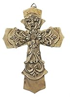 Algopix Similar Product 13 - Bellaa 22625 Fleur De Lis Wall Cross