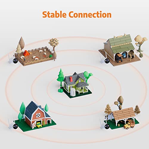 2K Solar Wireless Security Camera System Outdoor, 4Mp Home Battery Powered Bullet Security Camera Cctv Set With Base Station, 4 Cams & 4 Solar Panels, Human Detection, Color Night Vision, 2-Way Audio #TOP4